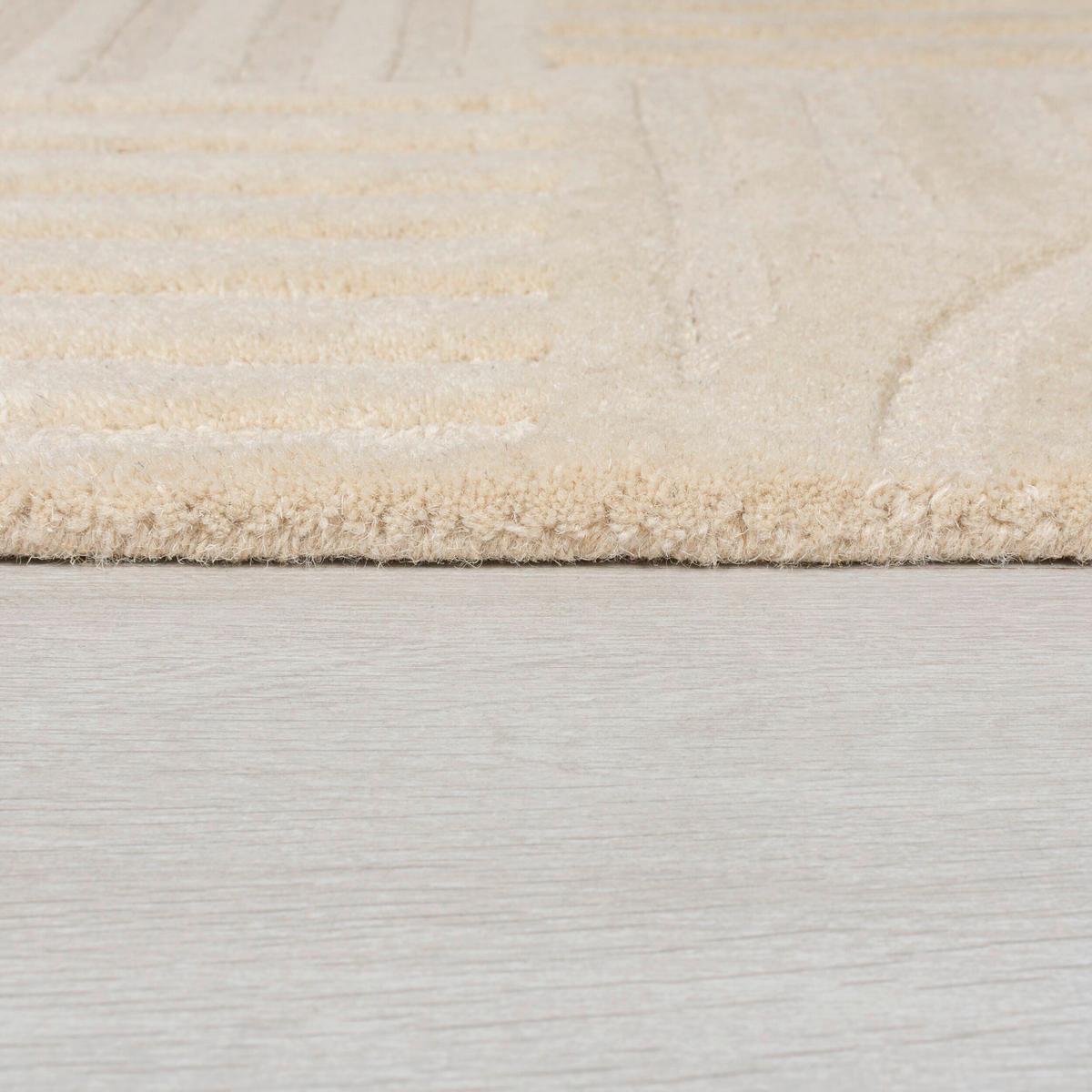 Wollteppich Wollteppich Naturfarbenb:230cm - Naturfarben, Basics, Textil (230/160cm)