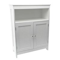 MIDISCHRANK Weiß B: 60cm - Weiß, Design, Holzwerkstoff (60/80/28cm) - Livetastic