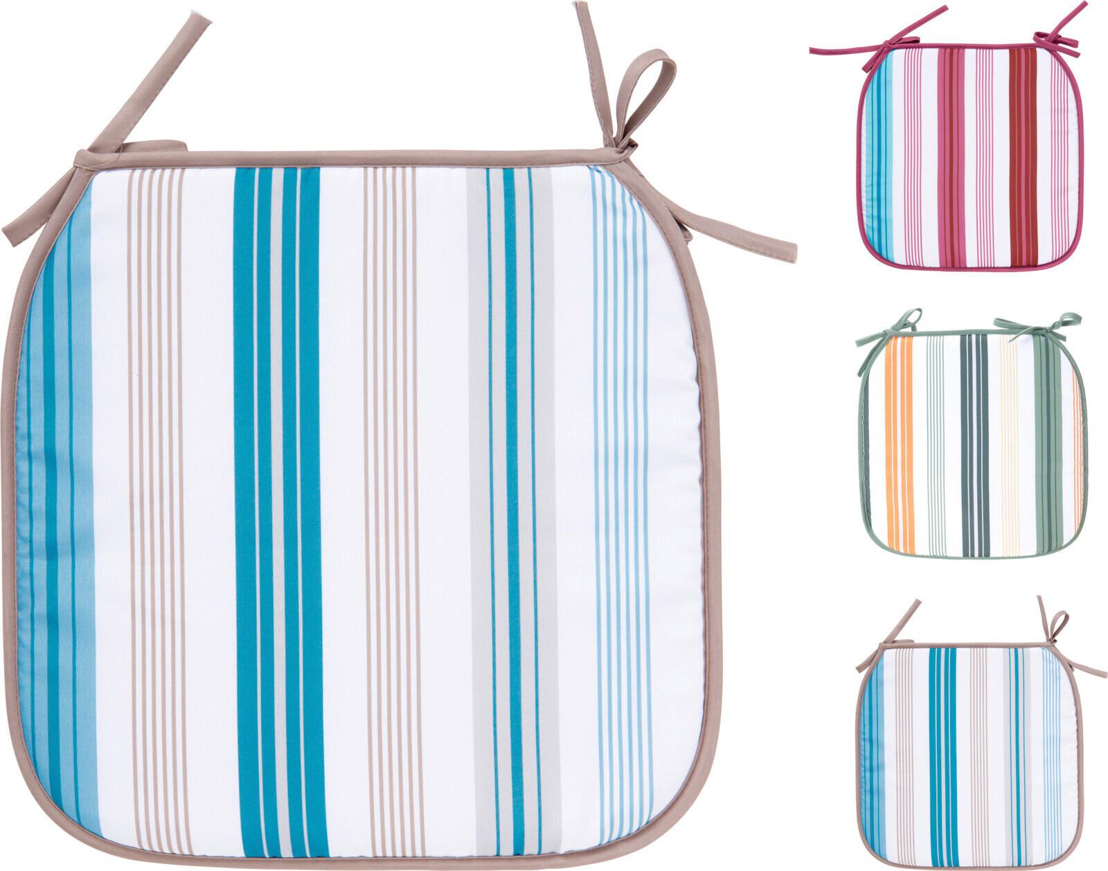 Székpárna Kb. 38/38cm - többszínű, Basics, textil (38/38cm)