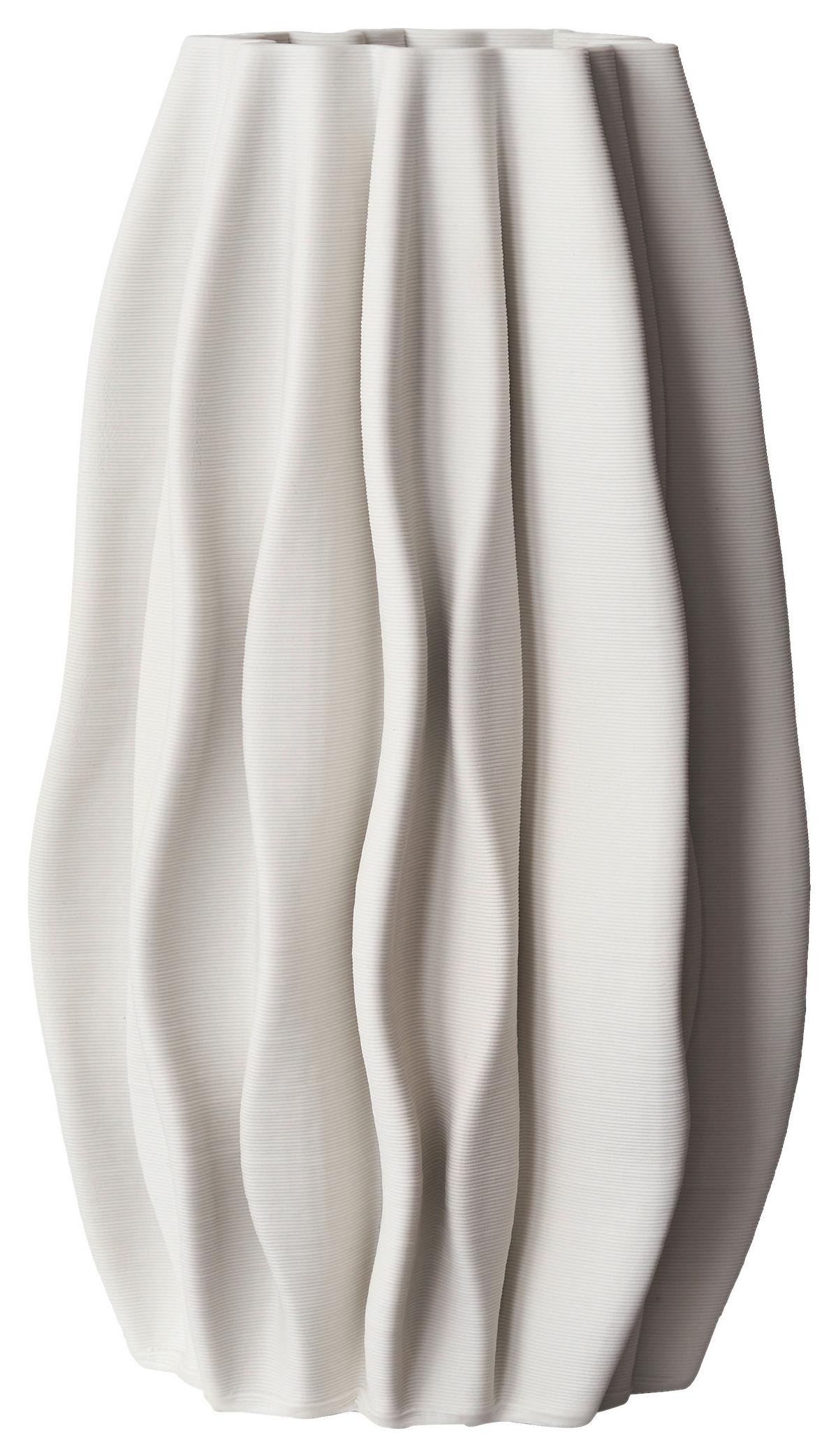 Váza FLORENTIN - biela, keramika (17/30/16cm) - Mömax