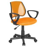 JUGENDDREHSTUHL KIDDY CD Orange - Schwarz/Orange, Basics, Kunststoff (58/75-92/45cm) - MID.YOU
