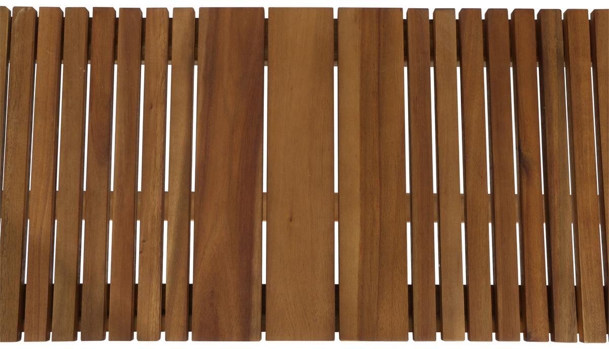 Gartenbank Echtholz 2-sitzer Falun Aus Akazienholz - Akaziefarben, KONVENTIONELL, Holz (120/45/33cm) - Siena Garden