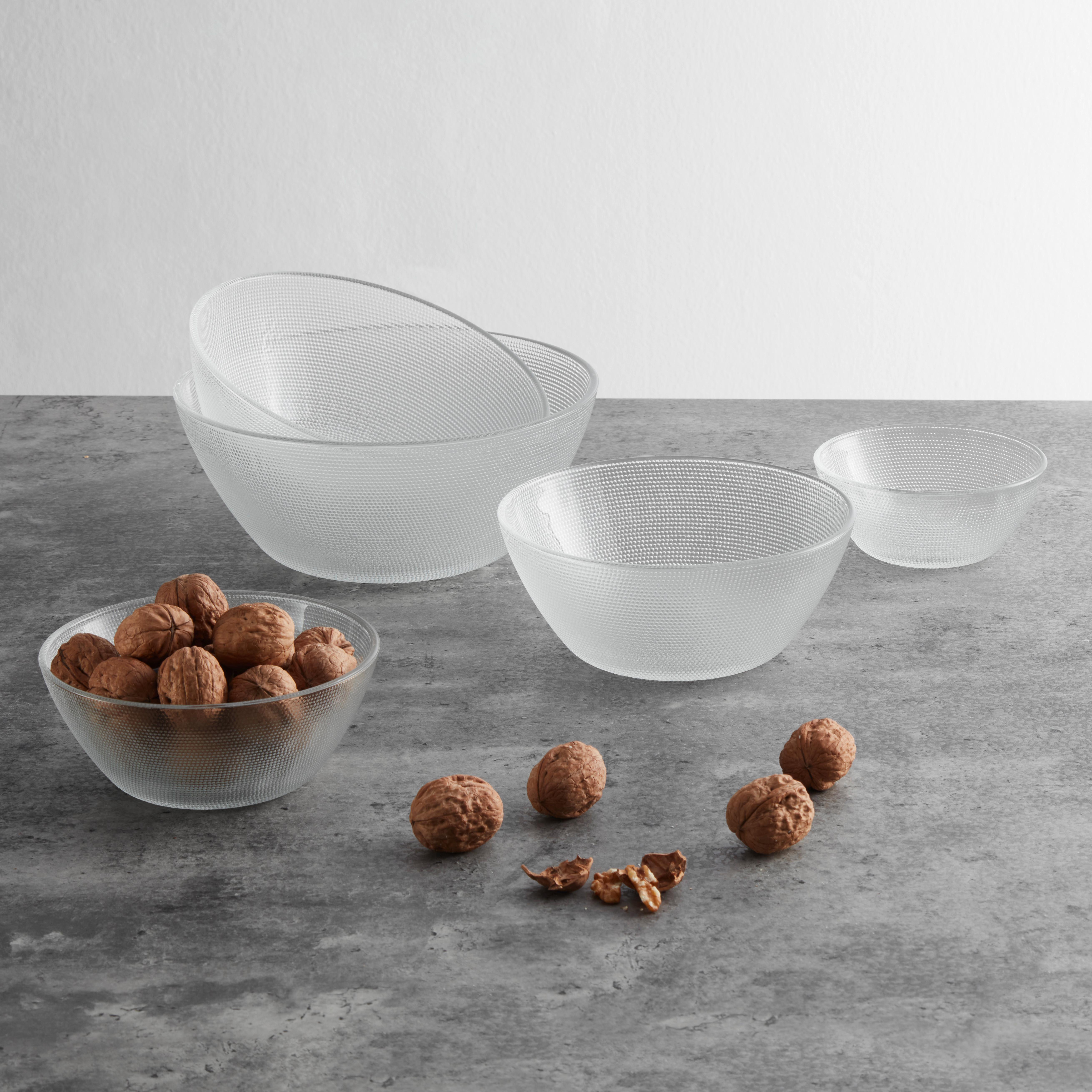 MISKA LOTTE - CA. 12,5CM - priehľadné, Konventionell, sklo (12,5/12,5/5,5cm) - Mömax