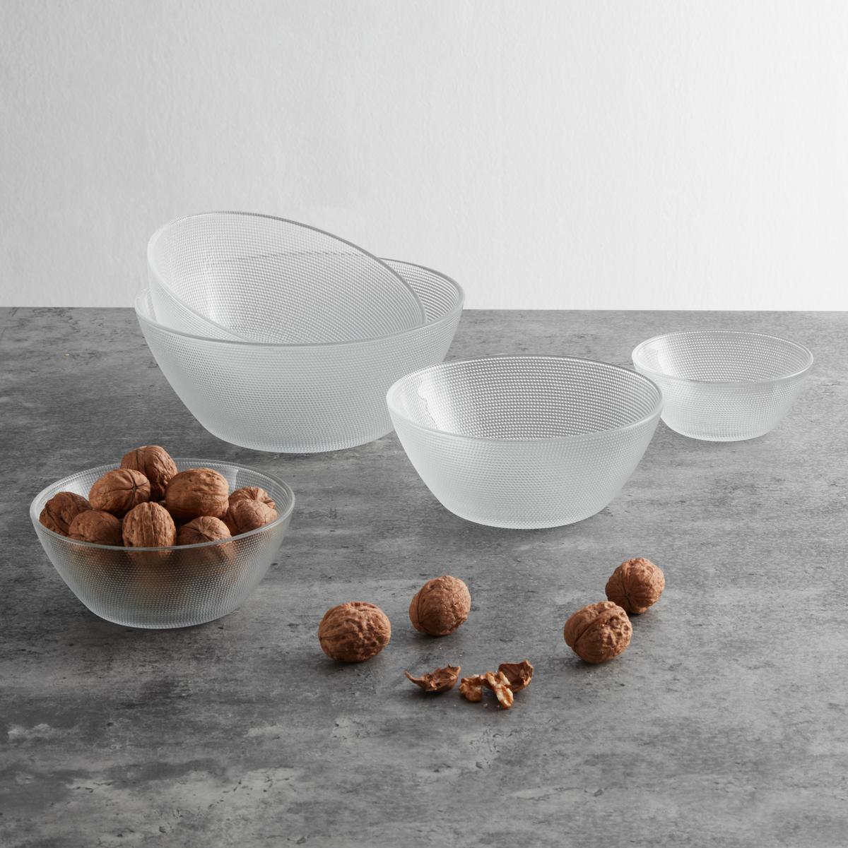 MISKA LOTTE - CA. 12,5CM - priehľadné, Konventionell, sklo (12,5/12,5/5,5cm) - Mömax