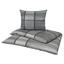 Bettwäsche Melisanda - Grau, MODERN, Textil - Luca Bessoni Bettwäsche Melisanda - Grau, MODERN, Textil - Luca Bessoni