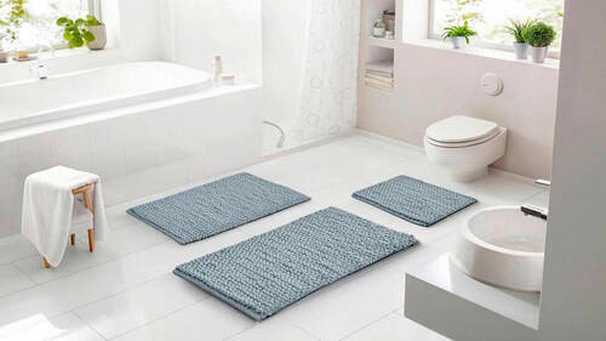 BIDET-VORLEGER PUNTO UNO - Grün, Basics, Textil (50/60cm) - Grund