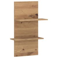 Wandregal Viona Eichefarben B: 60,6cm - Eiche Artisan, Basics, Holzwerkstoff (60,6/95,6/25,1cm)