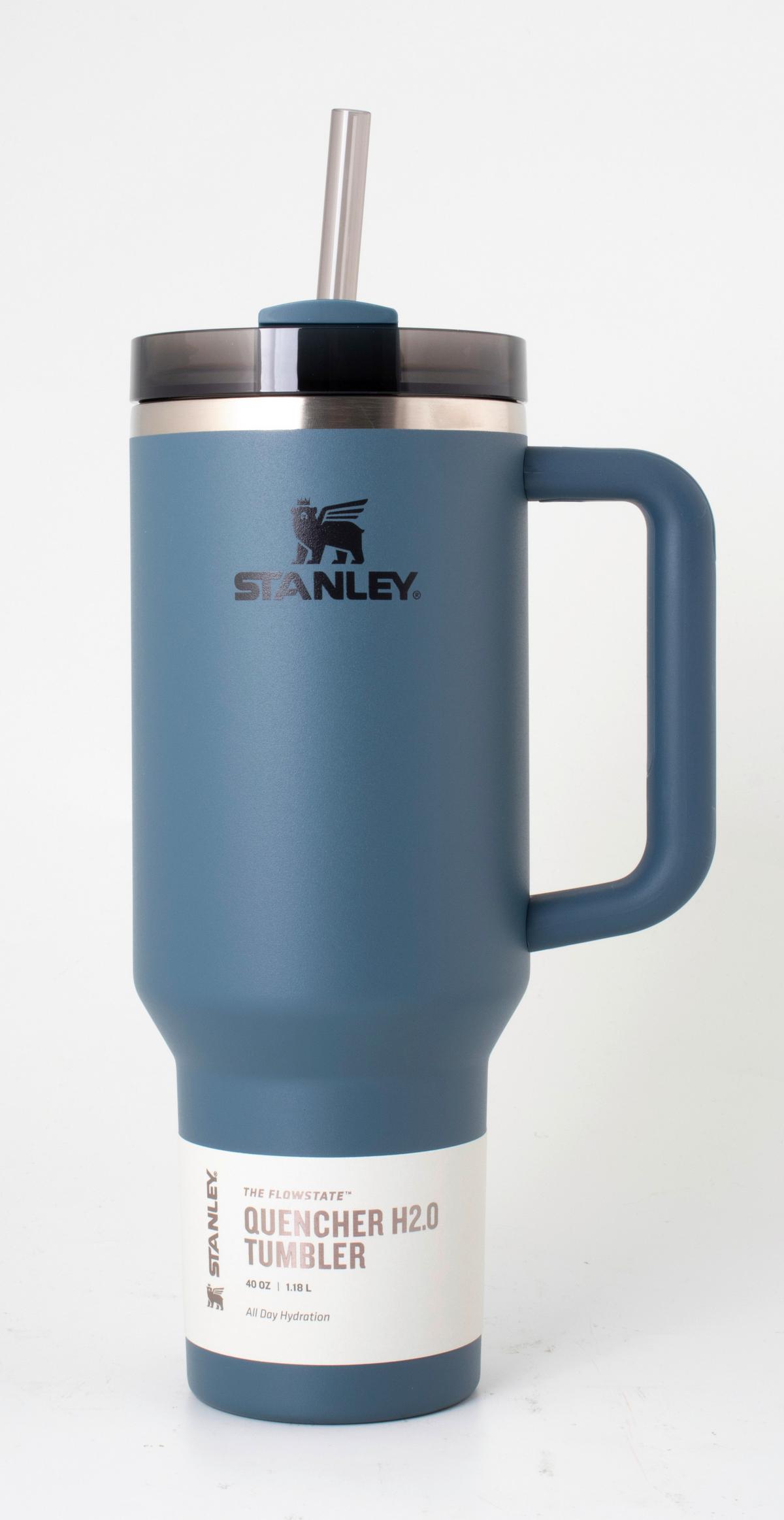 Thermobecher Stanley Cup Quencher H2.0 - Petrol, Basics, Metall (10/14.8/31.8cm)