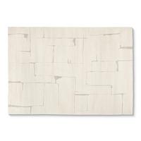 Webteppich Jonas - Creme, MODERN, Textil (160/230cm) - Luca Bessoni