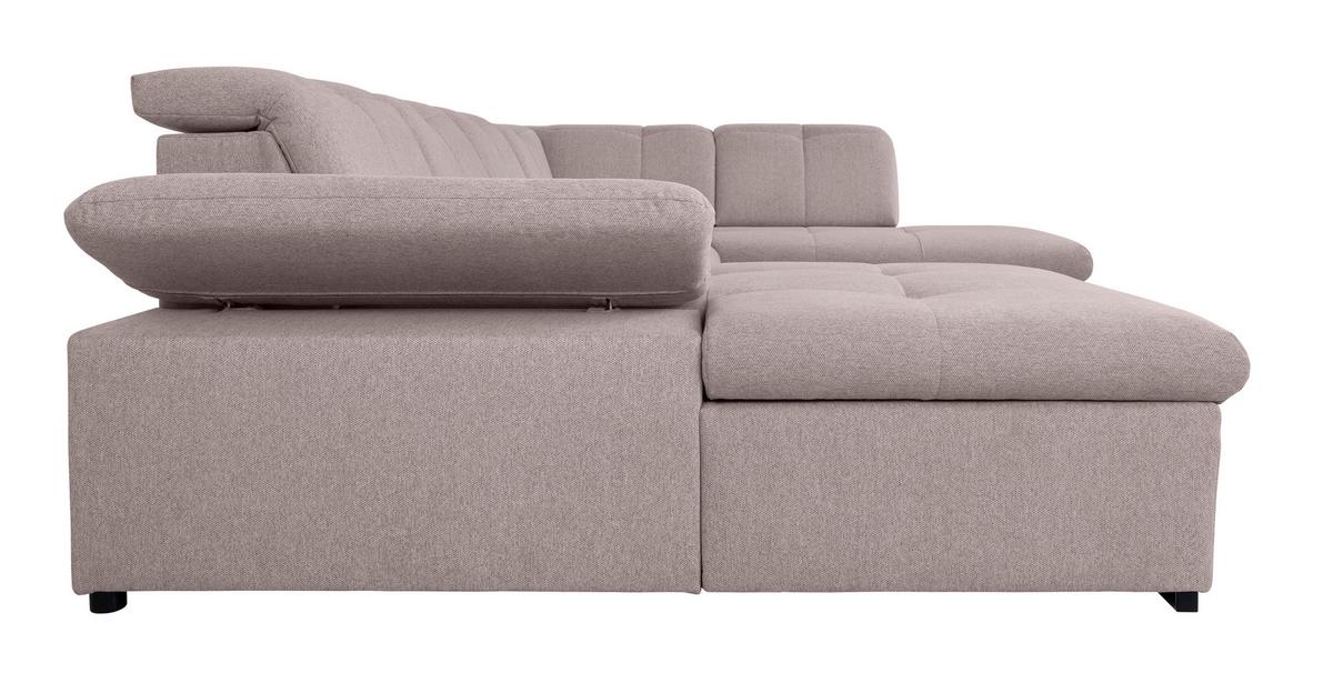 Wohnlandschaft Ramzes Taupe U: 173x328x215 cm - Taupe/Grau, Design, Textil (173/328/215cm) - MID.YOU