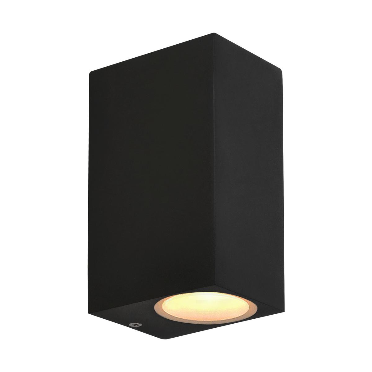 Außenwandleuchte 22-32317 Nerium - Schwarz, Design, Metall (6.5/9/15cm)