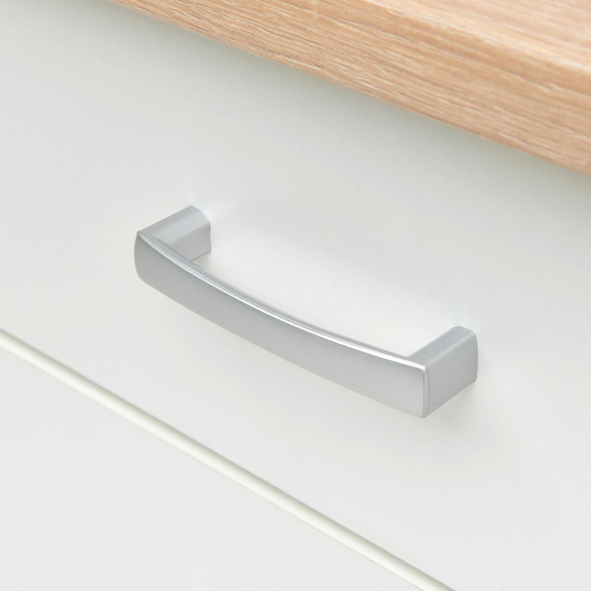 Küchenzeile Economy mit Geräten 270 cm Weiß/Eiche Dekor Modern - Eichefarben/Weiß, Basics, Holzwerkstoff (270cm) - Respekta