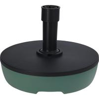 Schirmständer Kunststoff DM 49,5 cm Basti - Dunkelgrau/Grün, Basics, Kunststoff (49,5/14,5cm)