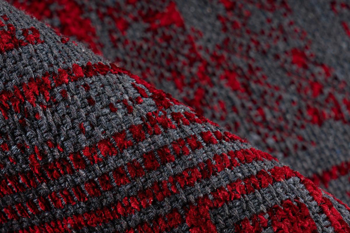 Teppich Naturfaser Kalevi 300 120x170 cm Synthetikfaser - Rot, KONVENTIONELL, Textil (120/170cm)