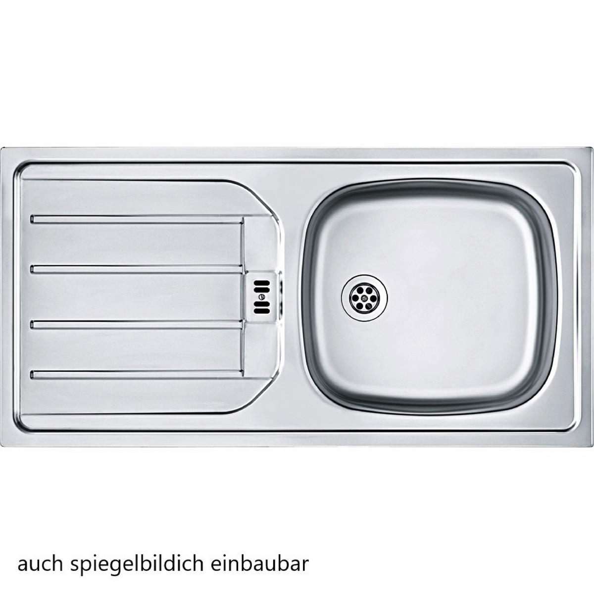 Eckküche Florenz ohne Geräte 240x270 cm Weiß/Eichefarben - Eiche Wotan/Weiß, Design, Holzwerkstoff (240/270cm) - Held