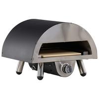 Pizzaofen Sentosa - Schwarz, KONVENTIONELL, Metall (52/39/49cm) - Gardenson