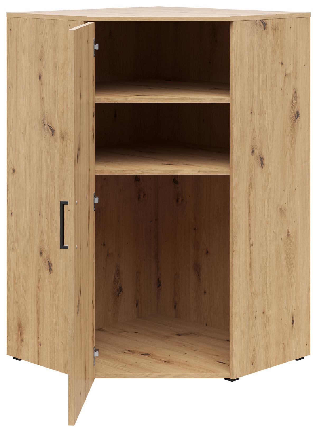 Sarokkomód Cabinet - Artisan tölgy, Modern, faalapú anyag (71,5/71,5cm)
