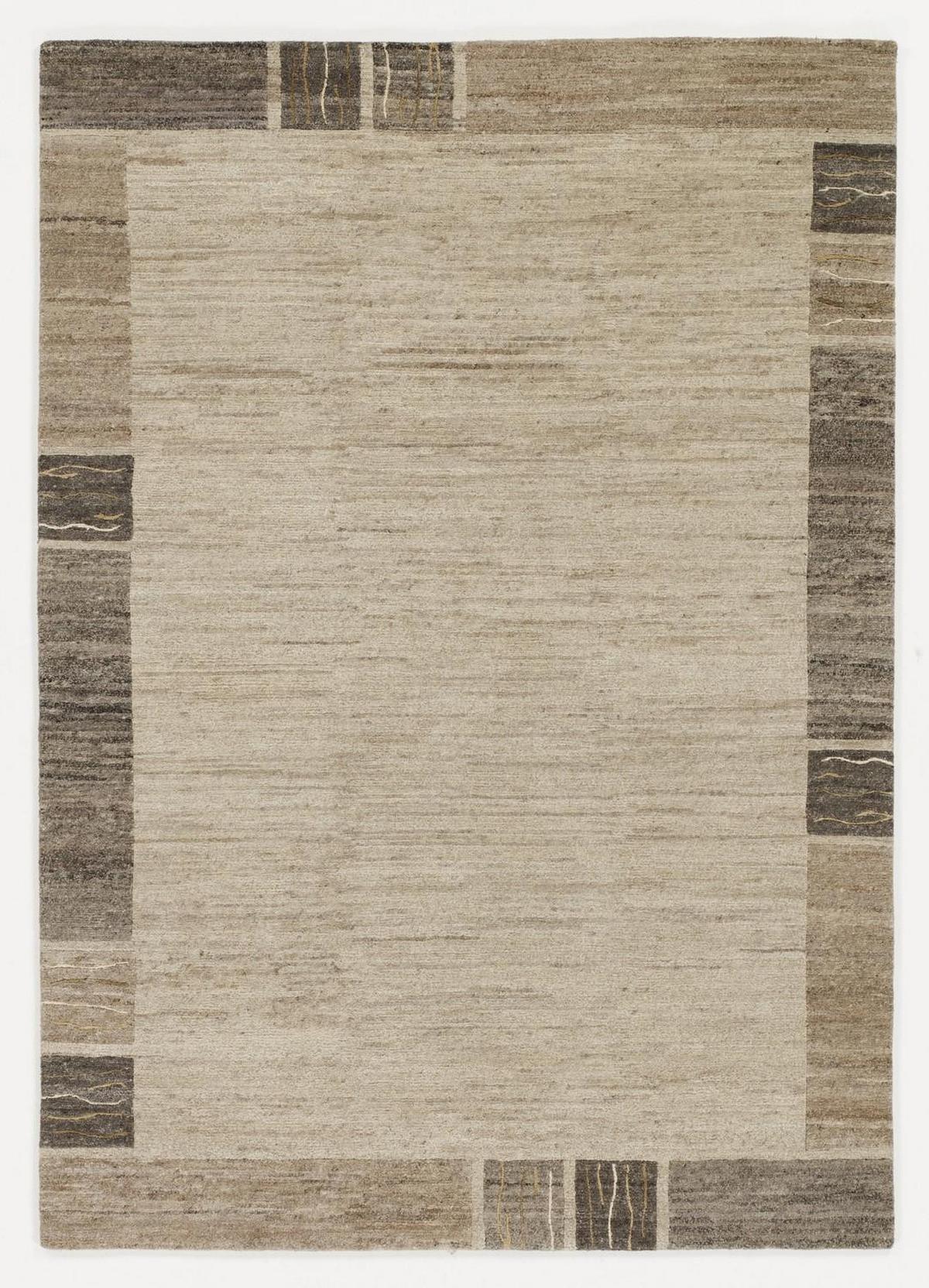 Orientalischer Webteppich Creme/Naturfarben 170x240 cm - Creme/Naturfarben, Basics, Textil (170/240cm) - Cazaris