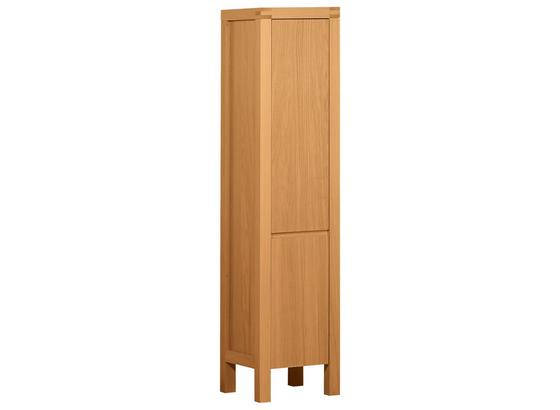 Vitrine Erwan 40cm Eiche - Eichefarben/Naturfarben, KONVENTIONELL, Holzwerkstoff (40/184/40cm) Vitrine Erwan 40cm Eiche - Eichefarben/Naturfarben, KONVENTIONELL, Holzwerkstoff (40/184/40cm)