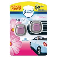 Autoduftstecker Febreze Car Blütenhauch Duo - Rosa, KONVENTIONELL, Kunststoff (11,3/16,5/4,6cm) - Febreze