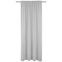Fertigvorhang Leila - Silberfarben, MODERN, Textil (140/245cm) - Luca Bessoni