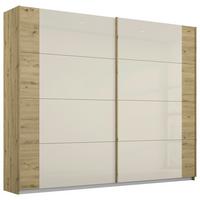 Schwebetürenschrank Artemis B: 225 Cm Champagner/eiche - Champagner/Eiche Artisan, MODERN, Glas/Holzwerkstoff (225/210/62cm) - Rauch Möbel