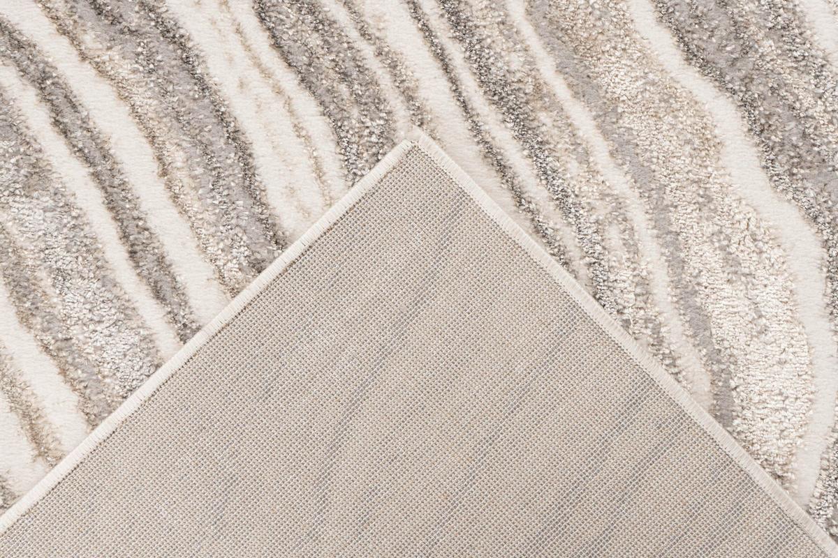 FLACHWEBETEPPICH Silber/Beige, Strapazierfähig - Beige/Silberfarben, Basics, Textil (160/230cm) - Kayoom