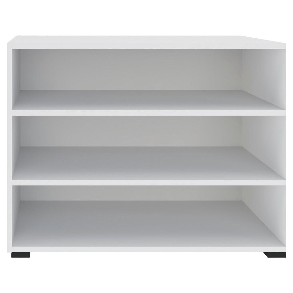 Regal Unit -Elements Midi B: 91,2 cm Weiß