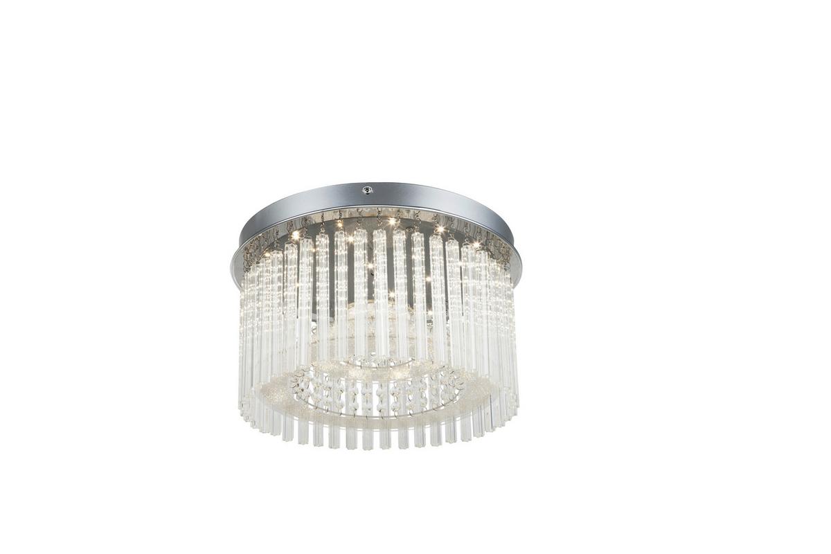 Led Mennyezeti Lámpa 68568-18 Joyce - Design, műanyag/Üveg (37/23cm)