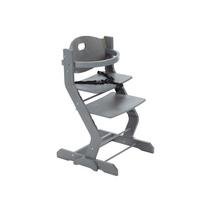 Kinderstuhl Grau, L/b/h: 50x43x81cm - Grau, Basics, Holz (50/43/81cm) - tiSsi