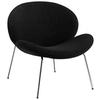 Stuhl-set Jaden 125 - Silberfarben/Schwarz, MODERN, Textil/Metall (73,5/74/75cm) - Kayoom