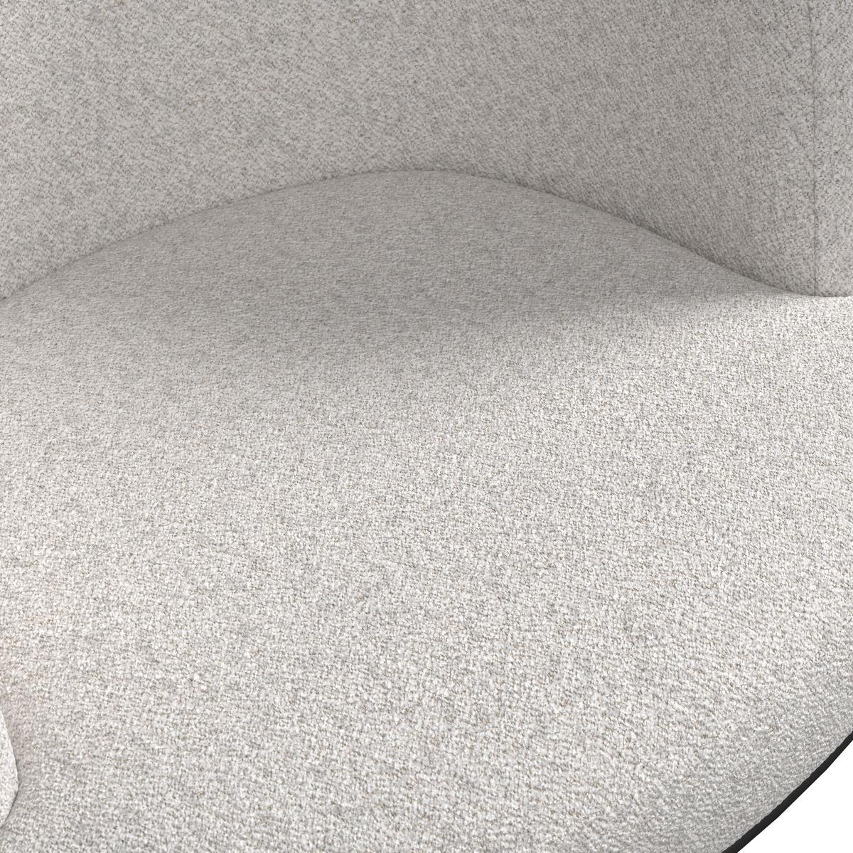 ŽIDLE S PODRUČKAMI NELA - šedá/černá, Moderní, kov/dřevo (62/77/62cm) - Bessagi Home