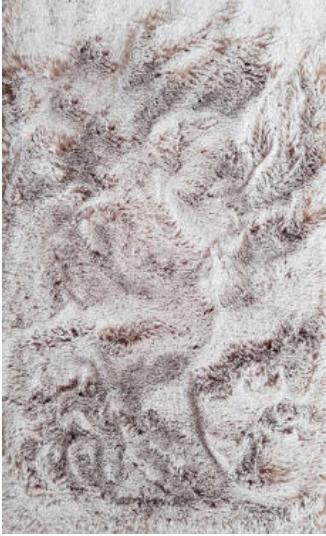 Fellteppich Angela Hellbraun 80x150 Cm - Hellbraun/Braun, Basics, Textil (80/150cm) - Luca Bessoni