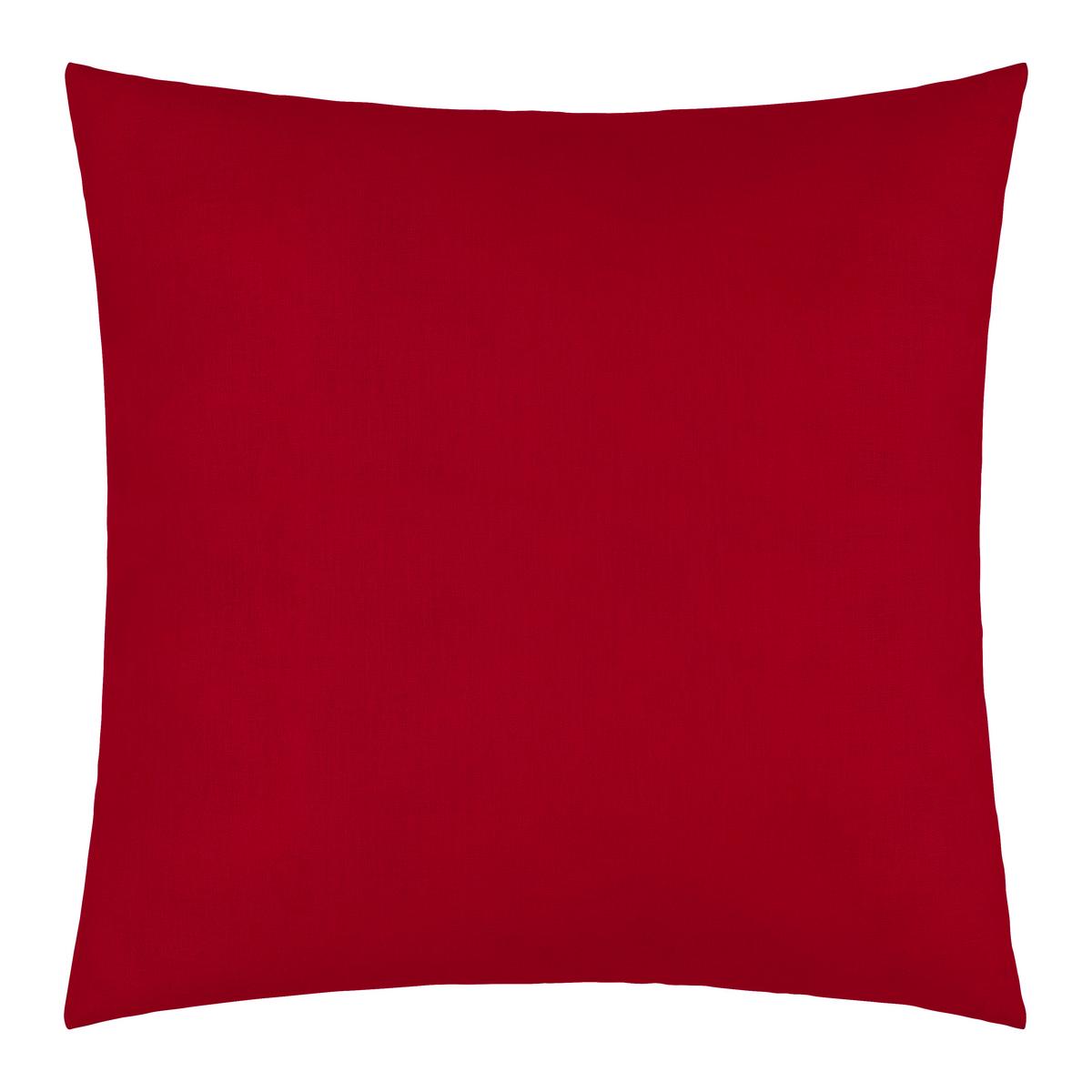Dekoračný vankúš Mex, 48/48cm, červená - červená, Konventionell, textil (48/48cm) - Modern Living