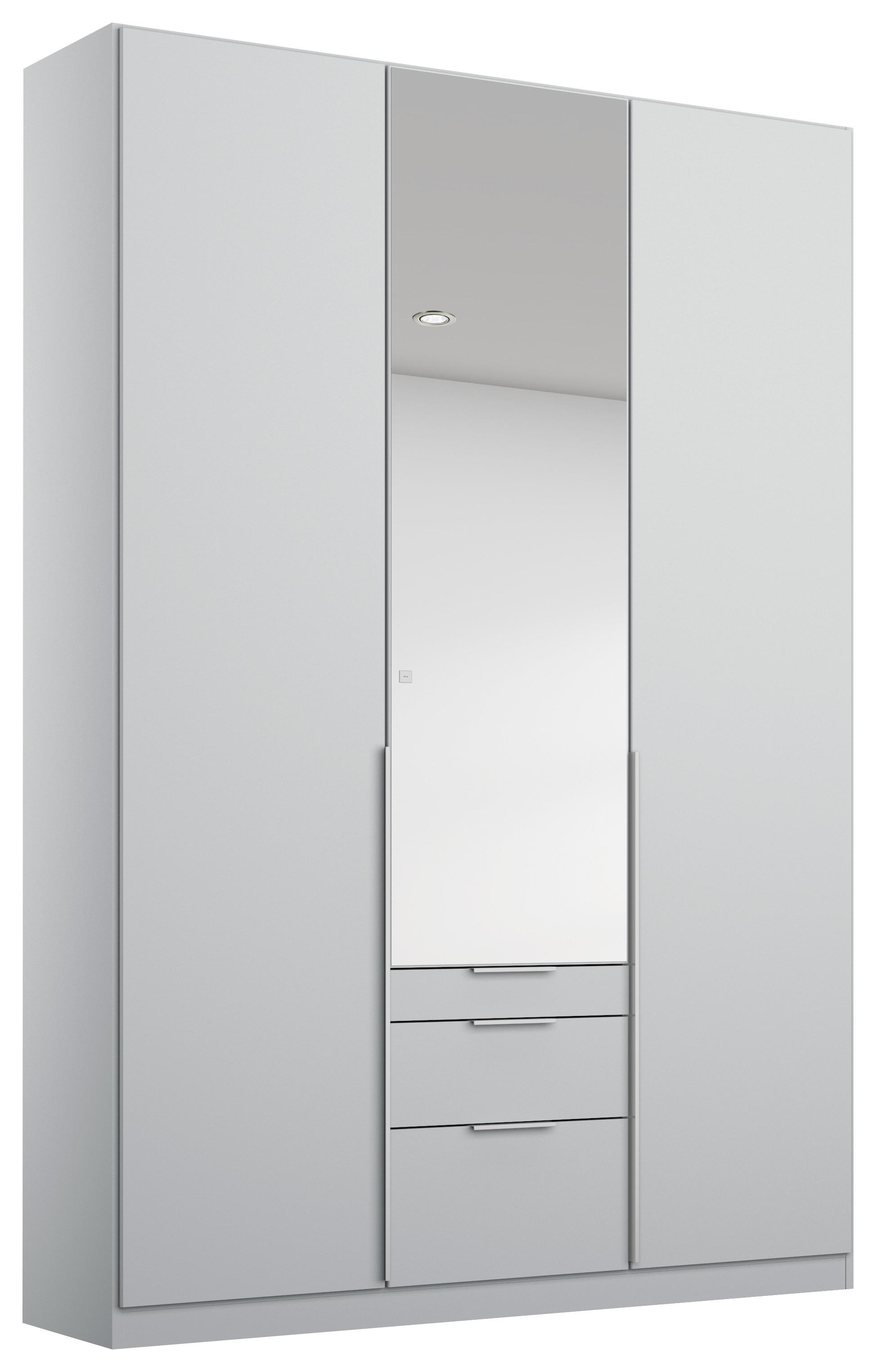 Drehtürenschrank Weiß