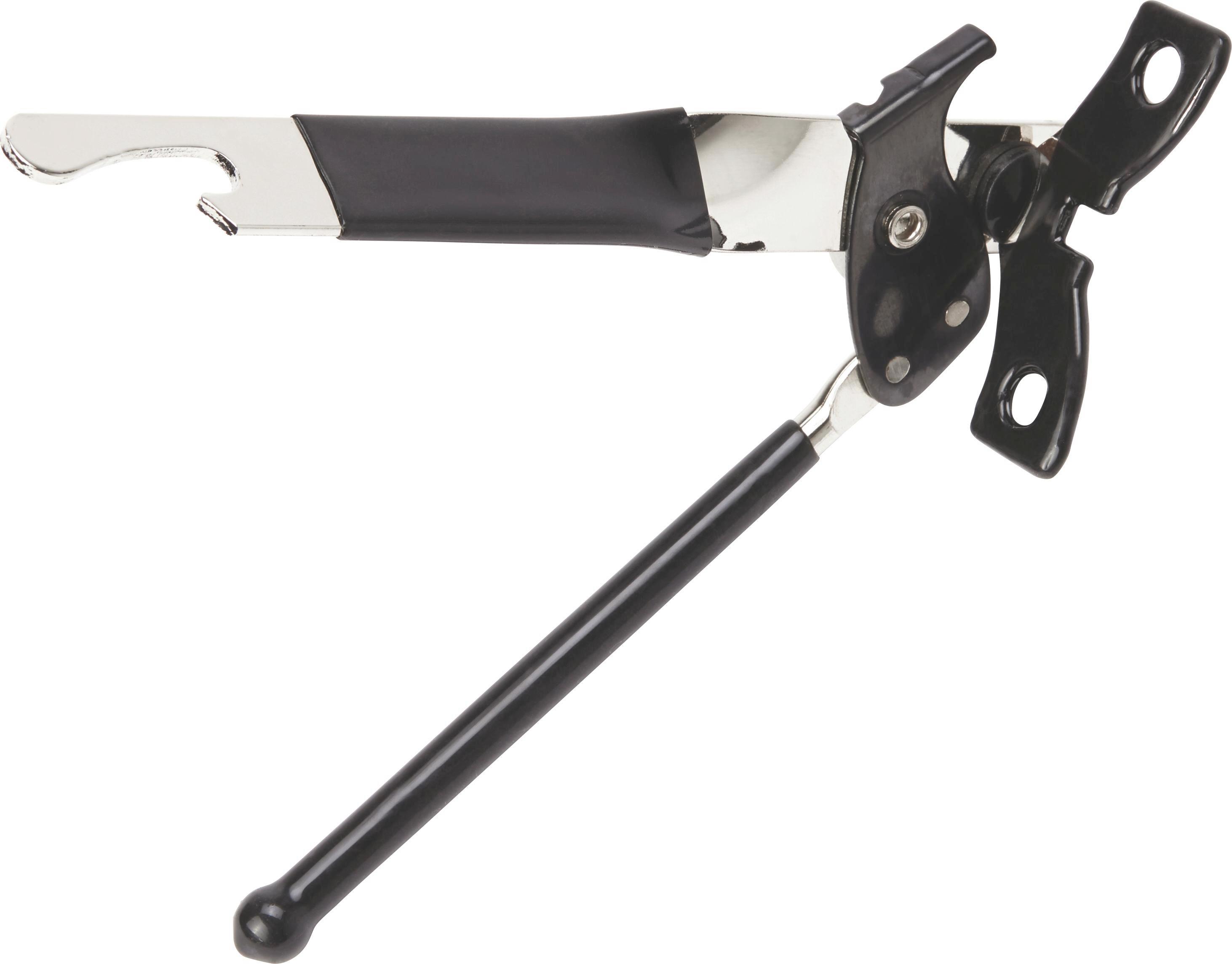 Konzervnyitó Fekete/ezüst - Fekete/Ezüst, konvencionális, Műanyag (15cm)