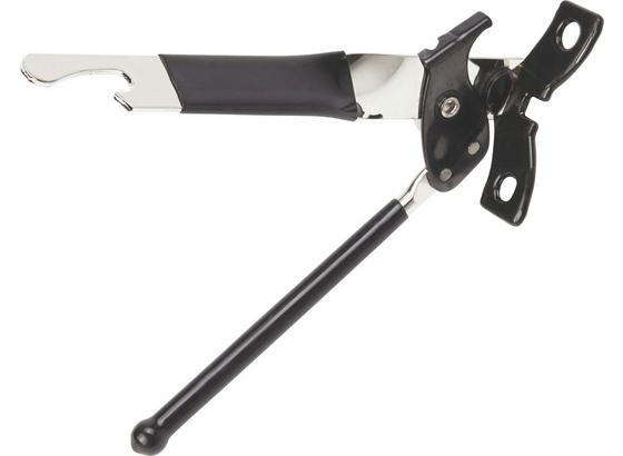 Konzervnyitó Fekete/ezüst - fekete/ezüst színű, konvencionális, műanyag (15cm) Konzervnyitó Fekete/ezüst - fekete/ezüst színű, konvencionális, műanyag (15cm)