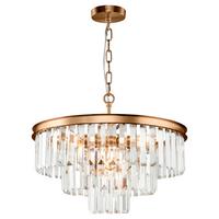 Pendelleuchte Revero - Messingfarben, Trend, Glas/Metall (50/40/50cm) - MAYTONI