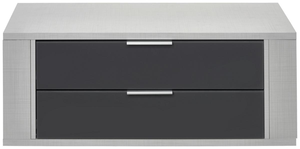 Schubkasteneinsatz Schubkasteneinsatz Fresh - Grau, MODERN, Glas/Holzwerkstoff (96/35/50cm) - MID.YOU