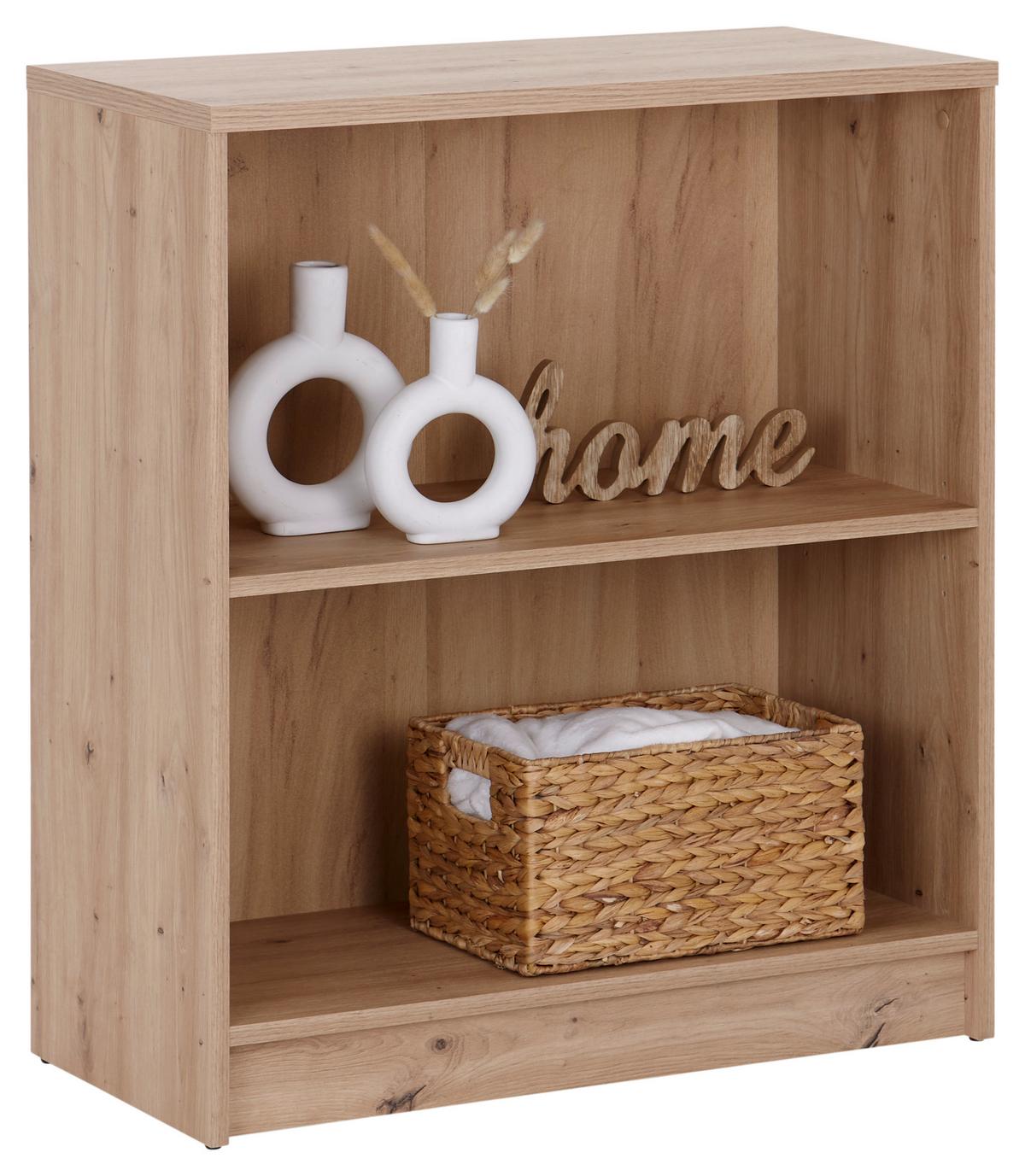 Regal 4-You New B: 74 cm Eiche Artisan Dekor - Eiche Artisan, MODERN, Holz (74/85,5/35,2cm)