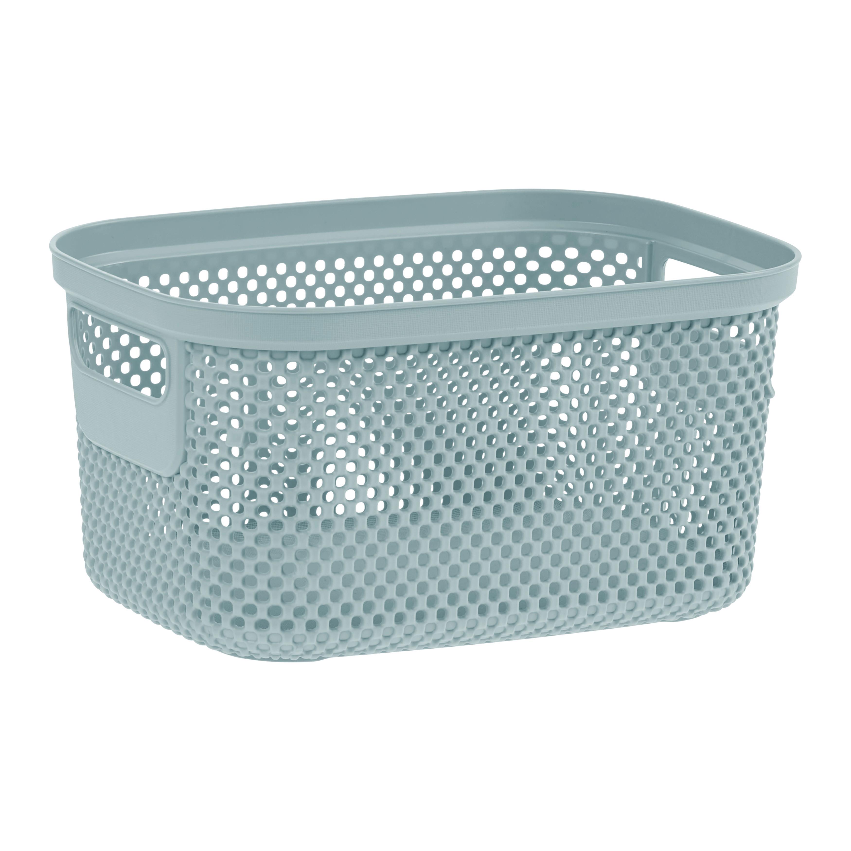 ÚLOŽNÝ KOŠÍK STINE -S- CA. 3,5L -EXT- - modrá, Modern, plast (23,5/17/12cm)