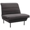 Sessel Looks Ix - Anthrazit/Schwarz, Design, Textil (92/92/103cm) - LOOKS by W.Joop