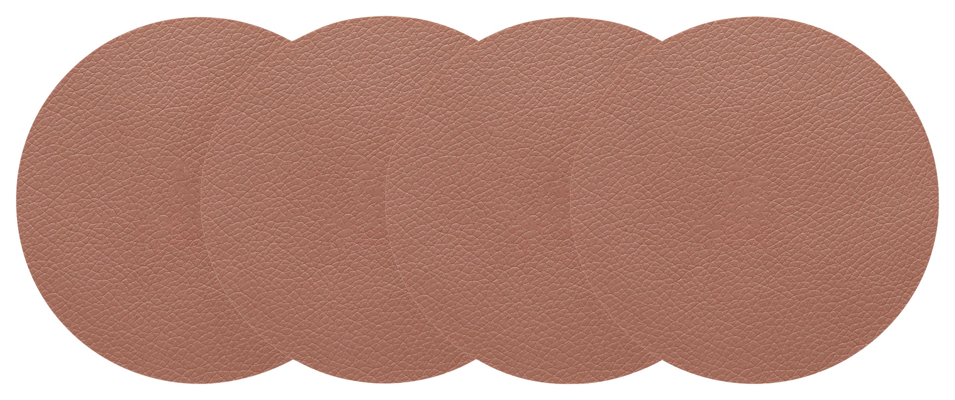 Sada podložek LIVI - růžová, Moderní, plast (10cm) - Gourmesto