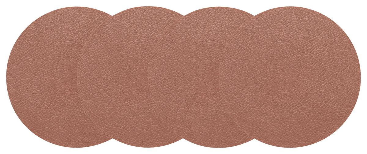 Sada podložek LIVI - růžová, Moderní, plast (10cm) - Gourmesto
