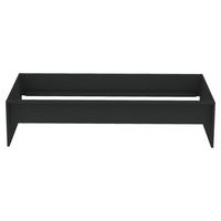 Unit Elements Bettrahmen 90x200 cm Anthrazit - Anthrazit, KONVENTIONELL, Holzwerkstoff (90/200cm) - Ondega