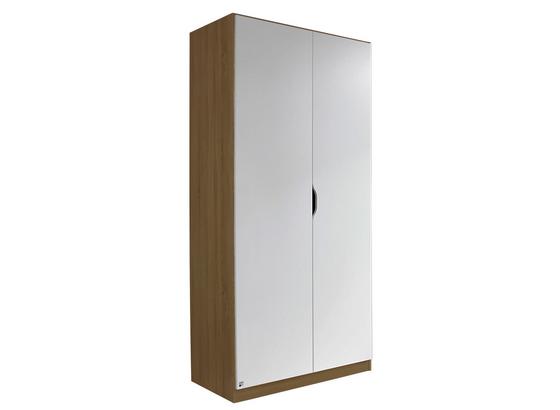 Drehtürenschrank Freising 91 cm Eiche/Weiß - Eichefarben/Weiß, MODERN, Holzwerkstoff (91/197/54cm) Drehtürenschrank Freising 91 cm Eiche/Weiß - Eichefarben/Weiß, MODERN, Holzwerkstoff (91/197/54cm)
