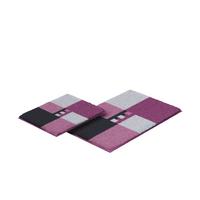 Bademattenset Roman 2er Set - Beere, Basics, Textil (40x50/50x80cm) - Grund