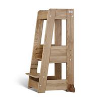 Lernturm Eiche - Eichefarben, Basics, Holz (40/91/45cm) - tiSsi