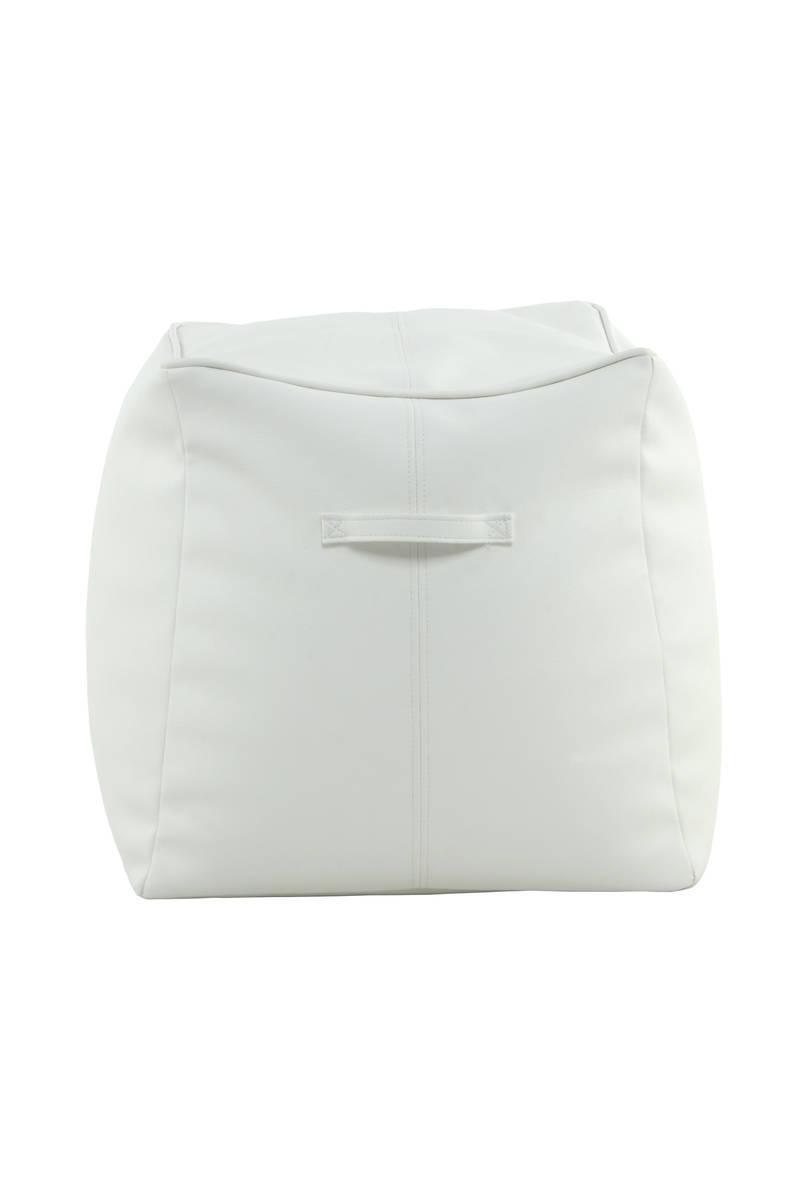 Pouf Weiß 45x45x45 cm