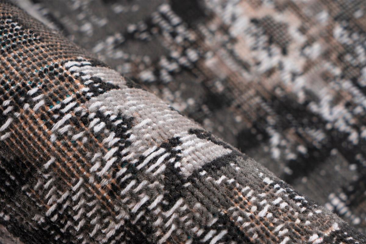 Flachwebteppich Grau, Ca. 80x150 Cm - Grau, Design, Textil (80/150cm) - Kayoom